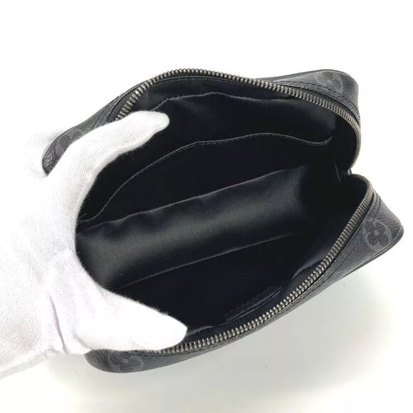 LOUIS VUITTON MonogramEclipse Trousse Toilette PM Clutch Multi-Pouch - Picture 7 of 14